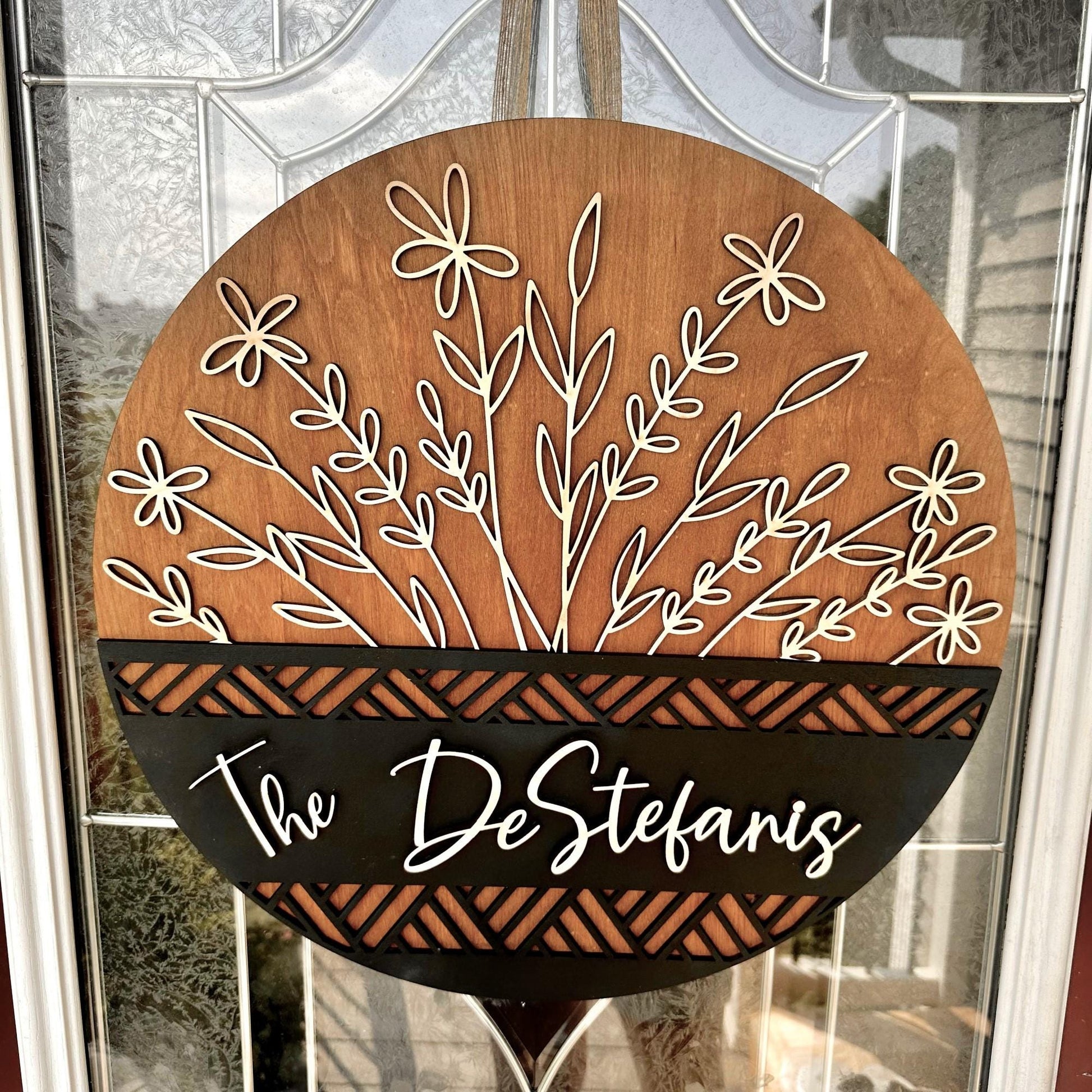 Wooden Door Sign, Family Name Sign, Engagement Gift, Housewarming Gift, Personalized Sign, Last Name Sign, Front Door Welcome, Wedding Gift