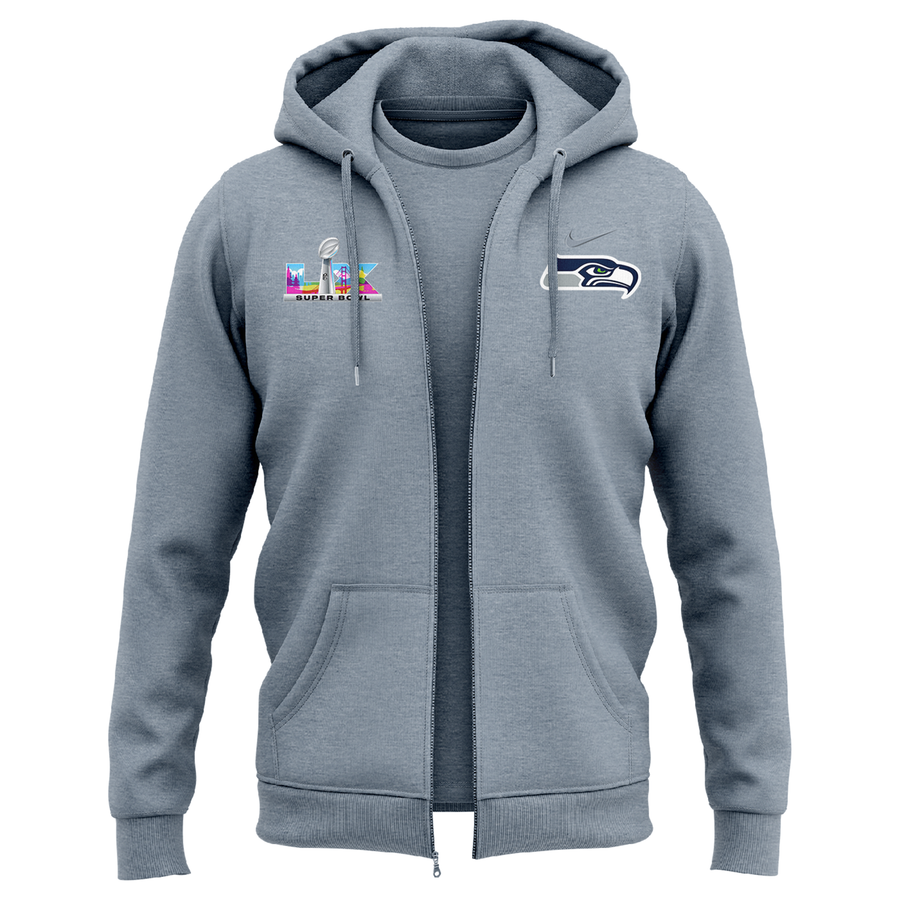 Seahawks 2026 Bowl LX Zip Hoodie