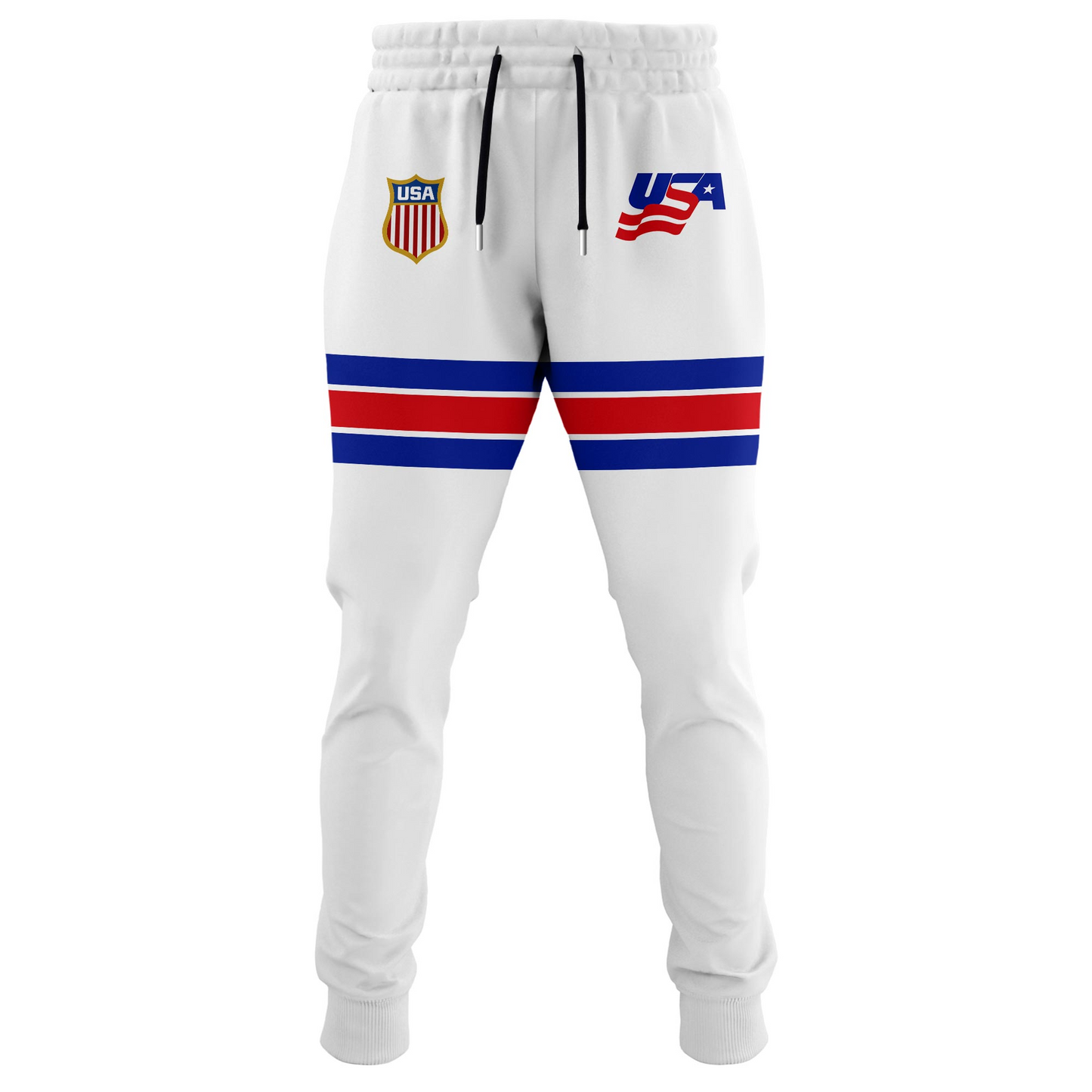 U.S. 2026 Olympic Milano Cortina Men’s Team Championship White Hockey Jersey