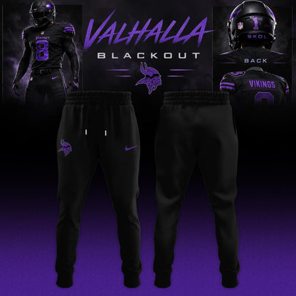 Minnesota Vikings ‘Black Out’ 2026 Special Edition Custom Jersey