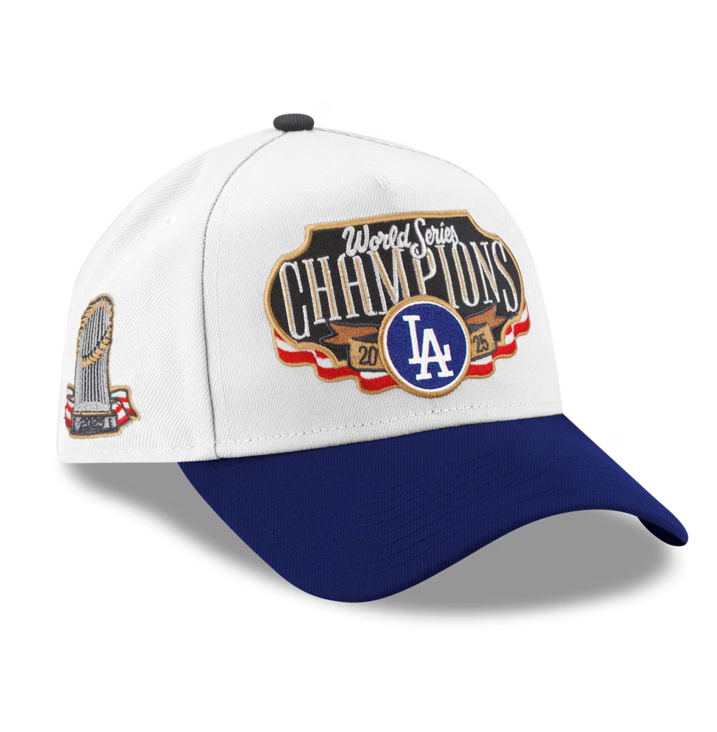 Dodgers World Series Champions x9 Bomber + Printed Hat