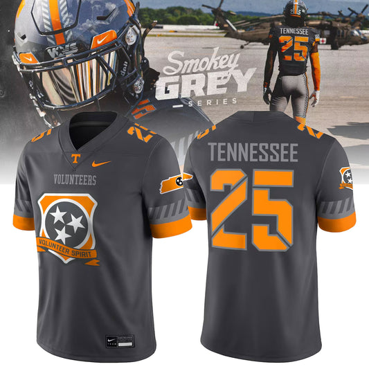 __...Tennessee Football Smokey Grey Series Uniform 2025 Jersey