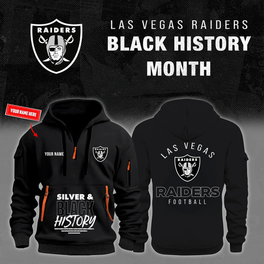 LV Raiders - Black History Month 2026 Limited Edition New Hoodie