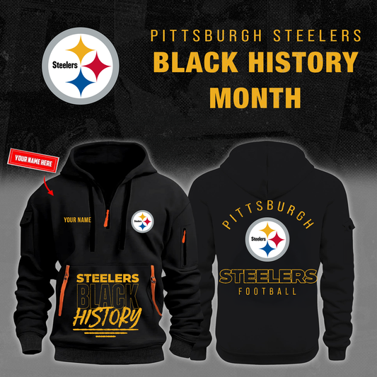 Steelers - Black History Month 2026 Limited Edition New Hoodie