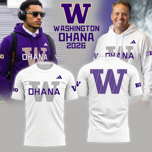 Washington Huskies Ohana 2026 Limited Edition Tshirt