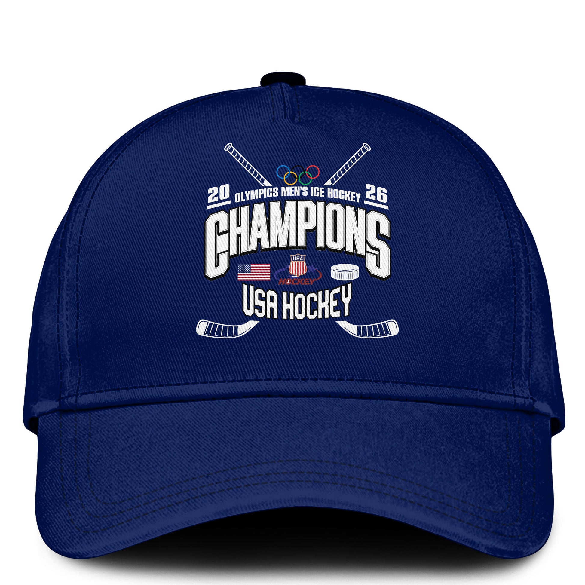 ,  Team USA 2026 Olympic Men’s Ice Hockey Champions Tshirt Limited Edition Blue