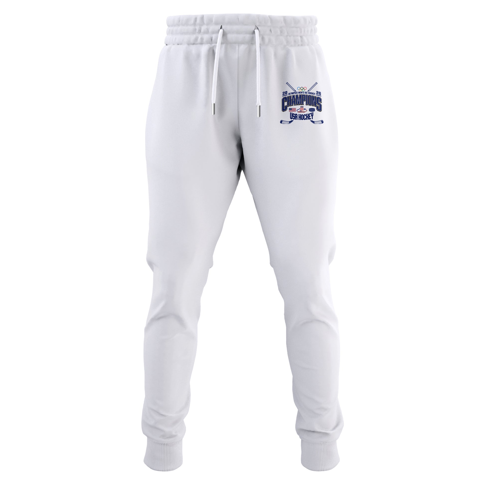 , Team USA 2026 Olympic Men’s Ice Hockey Champions Sweatshirt Limited Edition White