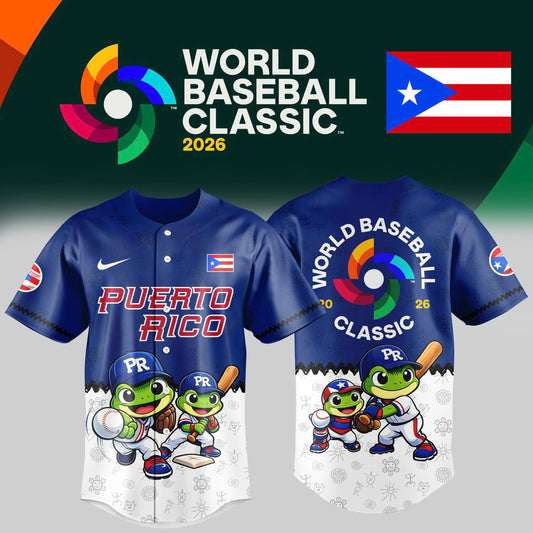 Puerto Rico World Baseball Classic 2026 Edition Jersey