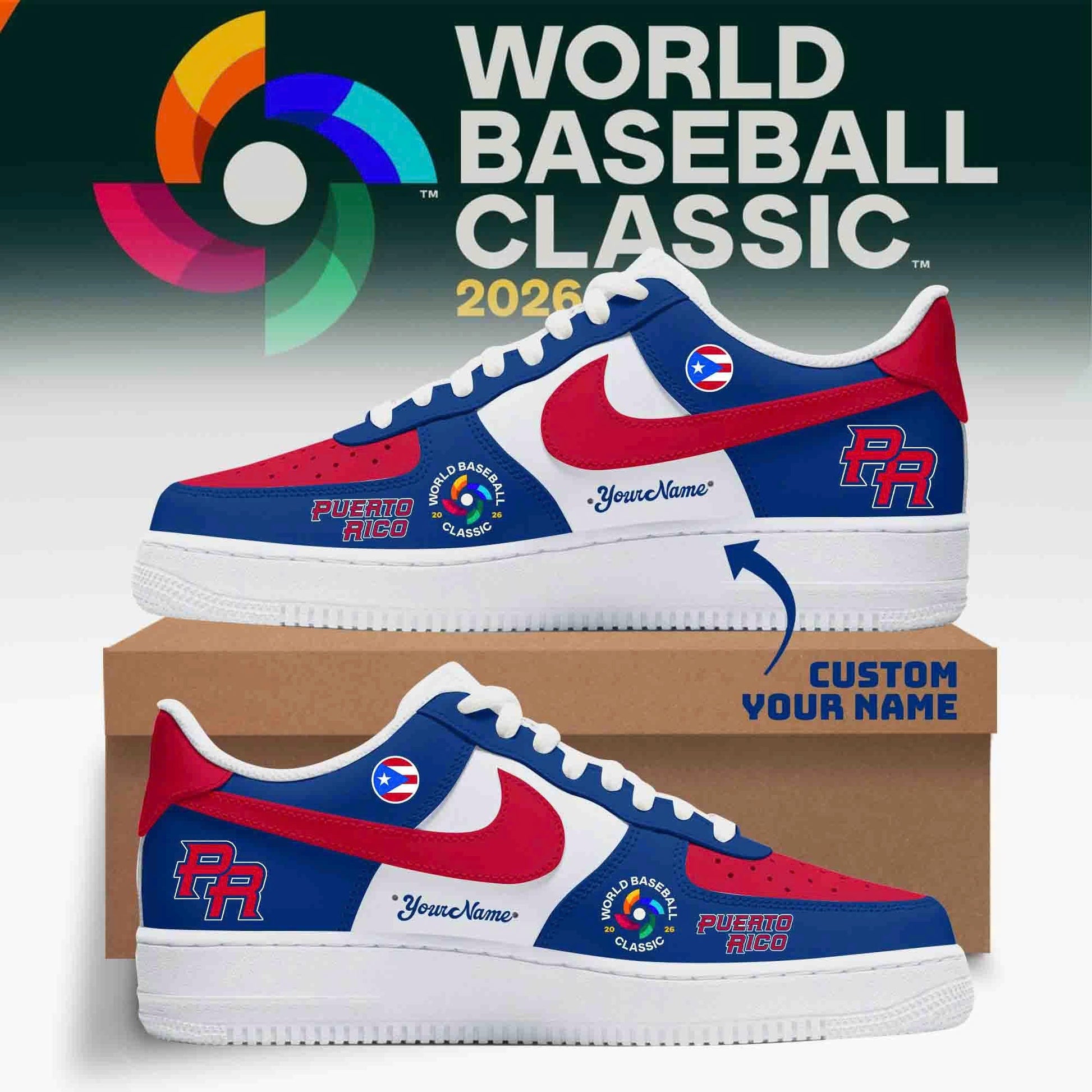 Puerto Rico World Baseball Classic 2026 Shoes