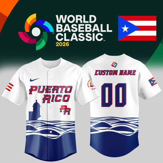 Puerto Rico World Baseball Classic 2026 Edition Jersey