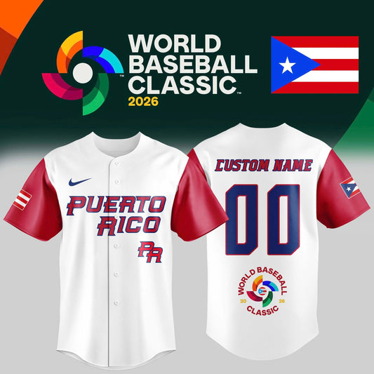 Puerto Rico World Baseball Classic 2026 Edition Jersey