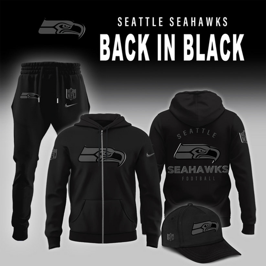 Seattle Seahawks 2026 Back In Black Limited Edition Shirt